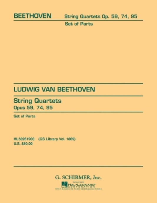 Beethoven String Quartets Lib.1809
