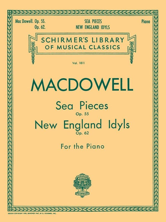 MaCDowell Sea Pieces Op55 Lib.1811 Piano