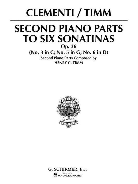 Clementi Sonatina Op 36 2nd Piano Part