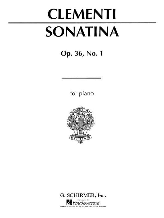 Clementi Sonatina Op 36 N.1 Piano