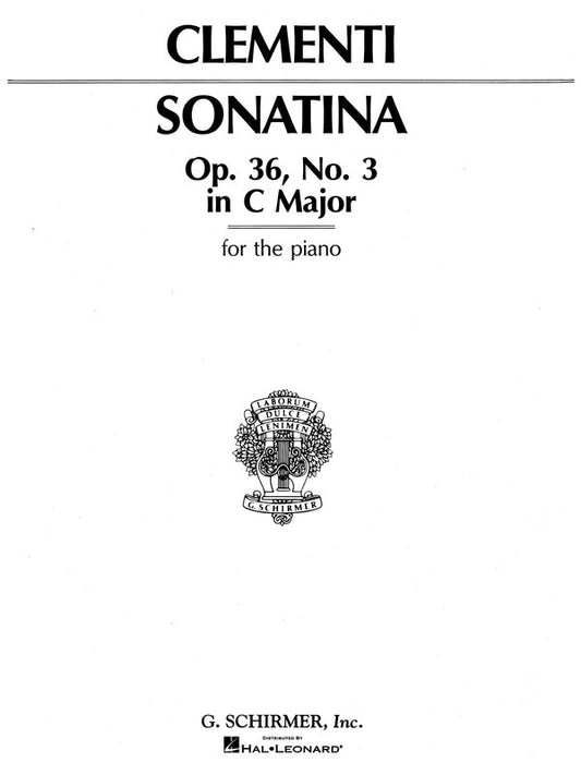 Clementi Sonatina Op 36 N.3 Piano