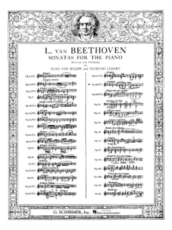 Beethoven Sonata Op 49 N.1 Piano — view 2