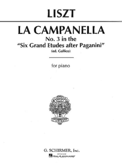 Liszt - La Campanella For Piano (Softcover Book) — view 2