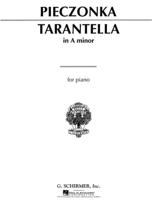Pieczonka Tarantella A Minor Piano