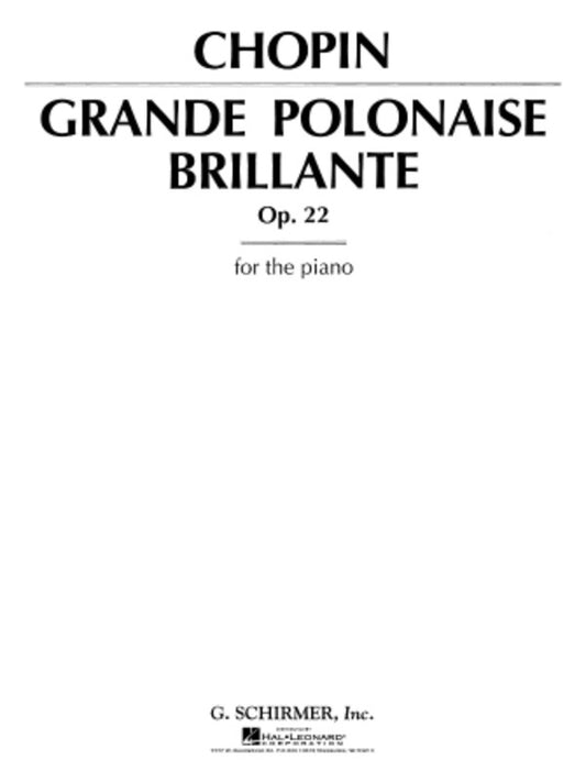 Chopin Grand Polonaise Op 22 Piano