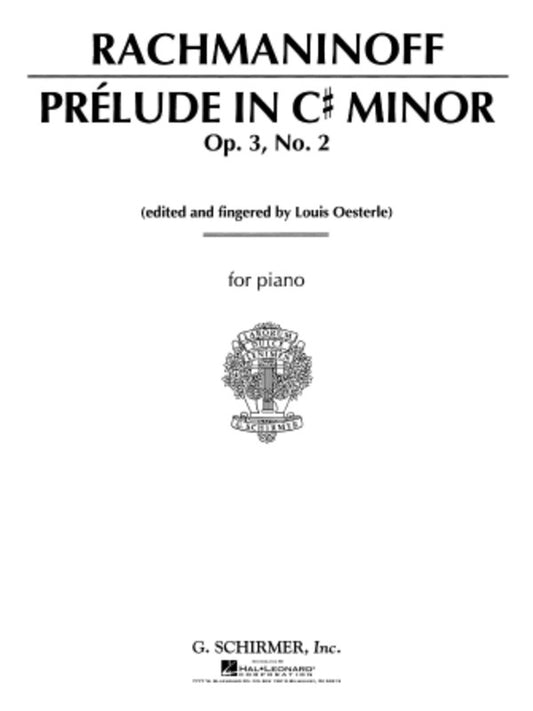 Rachmaninoff - Prelude C Sharp Minor Op 3 No 2 Piano