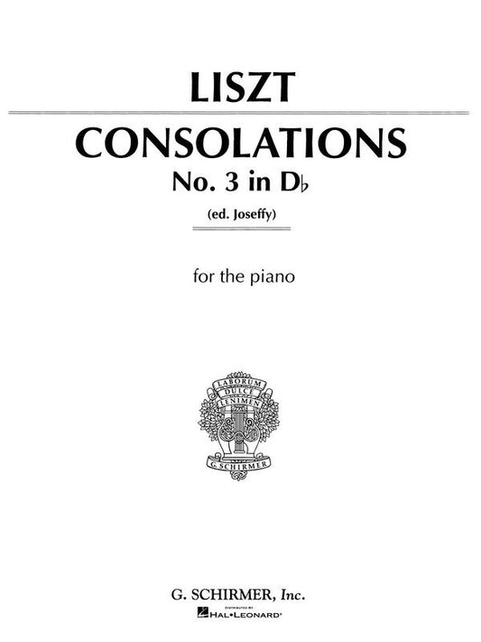 Liszt - ConsOnline Audiotion No 3 D Flat Major Piano (Softcover Book)