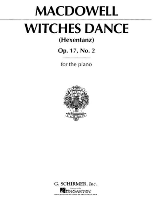 MaCDowell Witches Dance Op 17 N.2 Piano