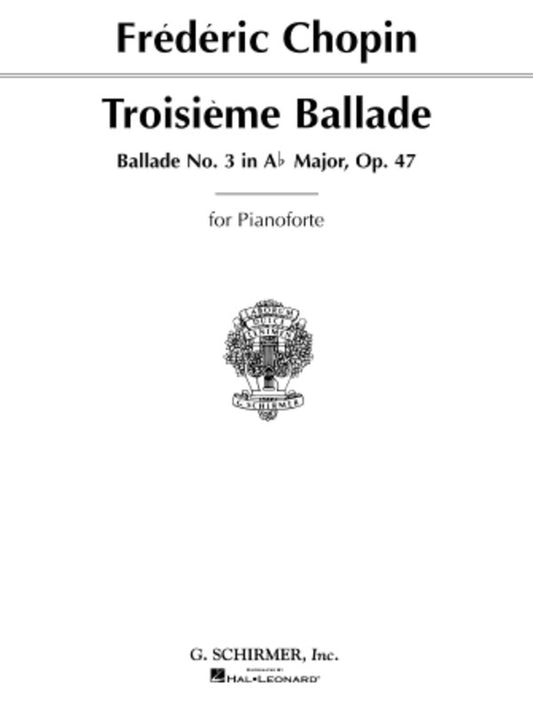 Chopin Ballade N.3 Alfred's Basic Major Piano