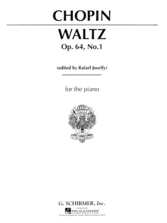 Chopin - Waltz In D Flat Major Op 64 No 1 For Piano Sheet Music (Piano)