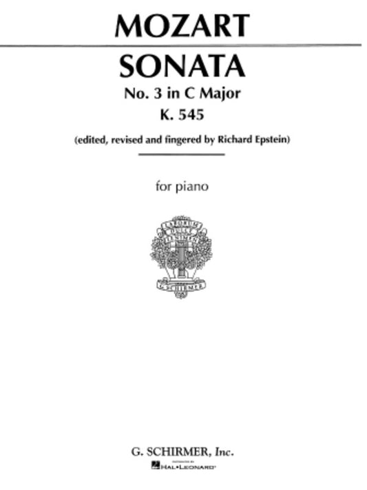 Mozart Sonata N.3 K545 Piano
