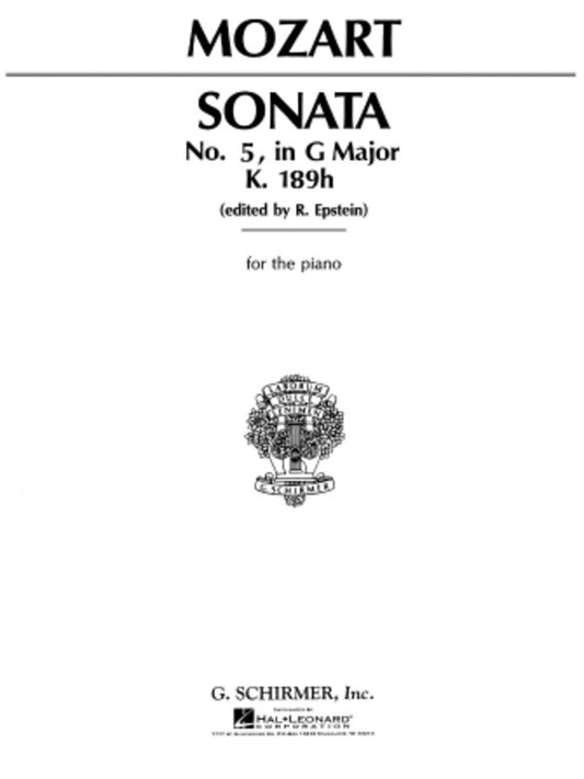 Mozart Sonata K189K283 N.5 Piano