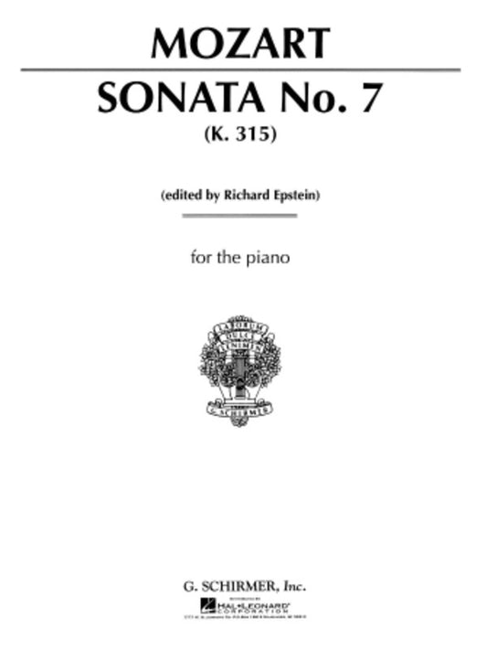 Mozart Sonata N.7 K315 (Was K333) Piano