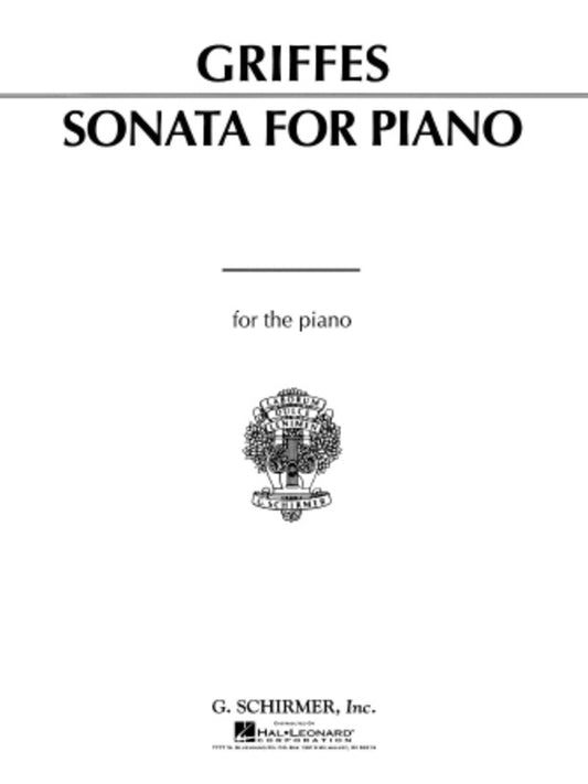 Griffes Sonata For Piano