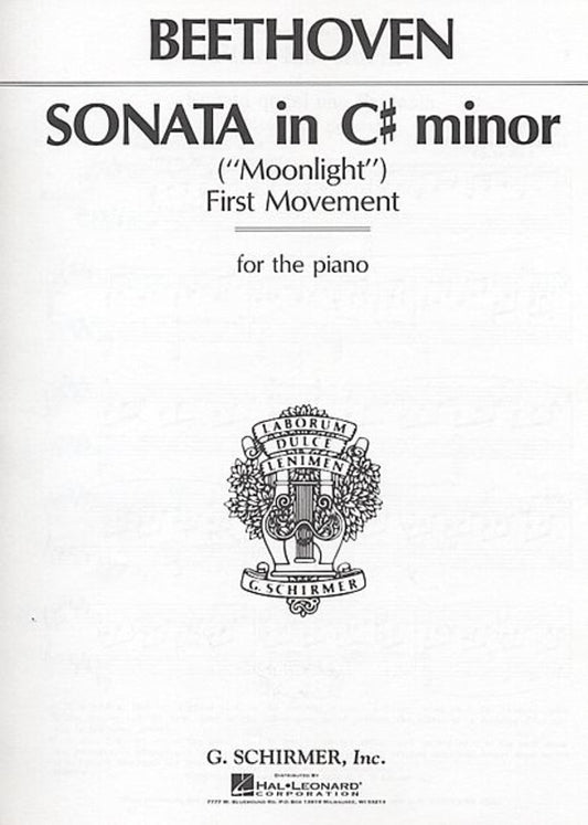 Beethoven Sonata Op 27 N.2 Piano 1st Movem