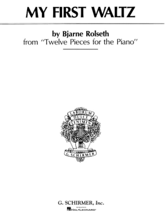 My First Waltz Op 40 No 1 Piano Solo