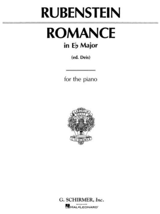 Rubinstein Romance Op 44 Eb Piano