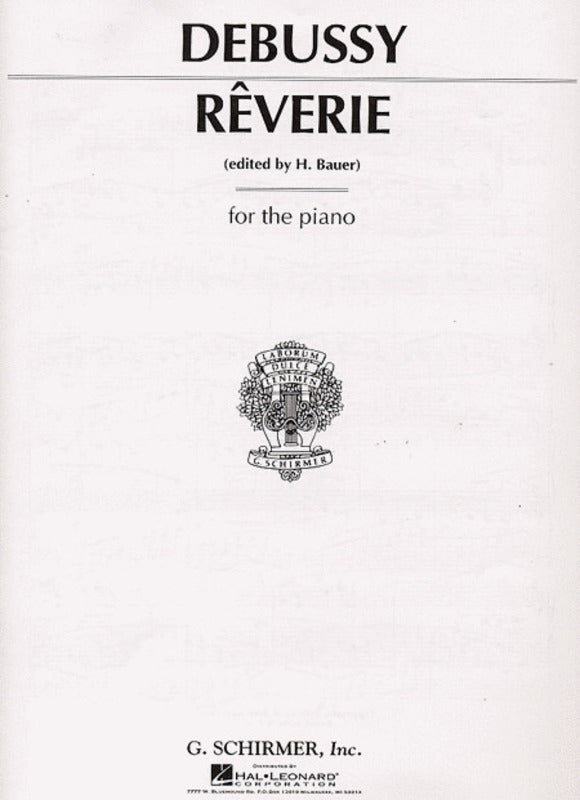 Debussy Reverie Piano