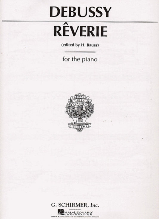 Debussy Reverie Piano