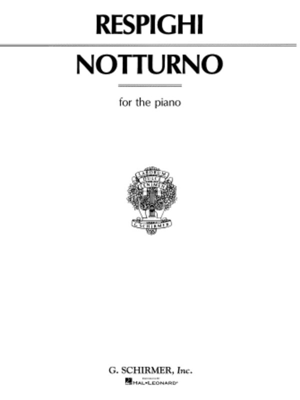 Respighi Notturno Piano