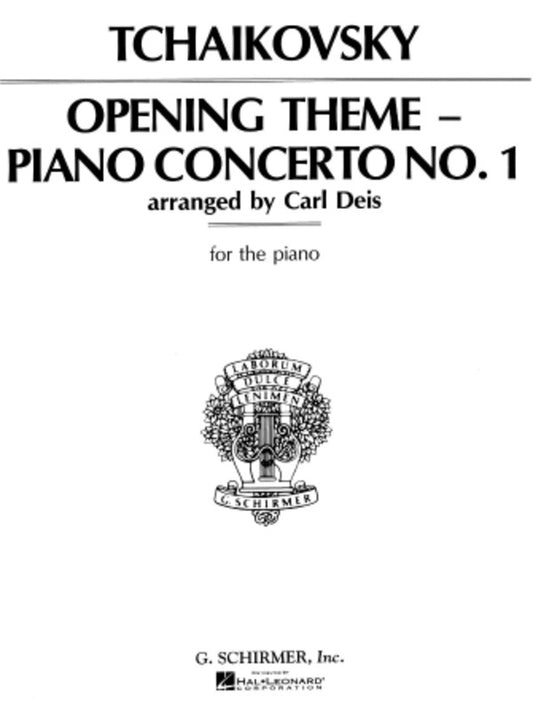 Tchaikovsky Concerto N.1(1st Mvt)Piano Sol