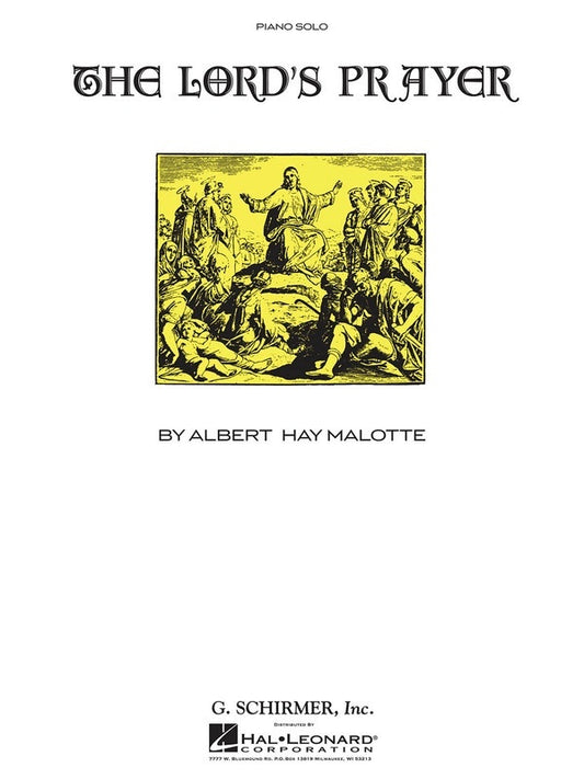 Malotte Lords Prayer Piano Solo