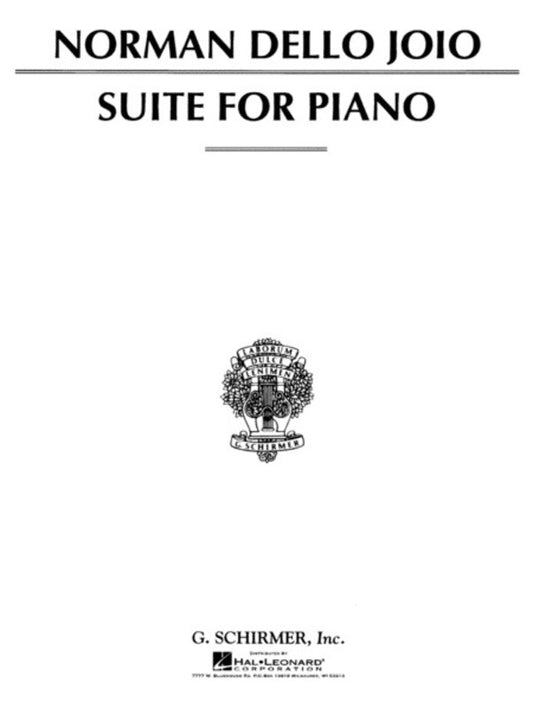 Dello Joio Suite For Piano