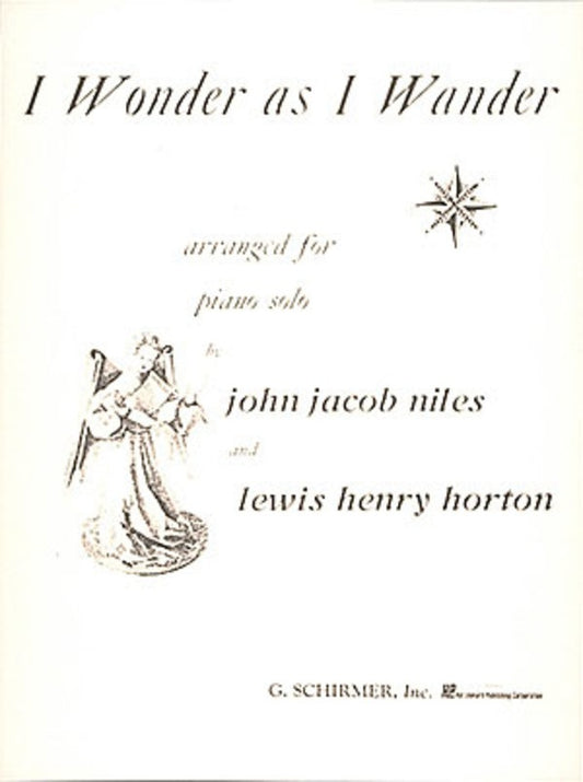 Niles I Wonder As I Wander Piano