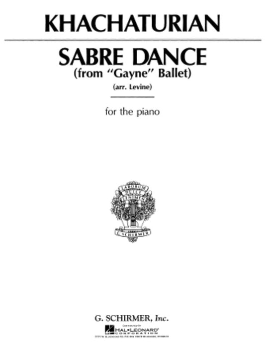 Sabre Dance Piano Solo