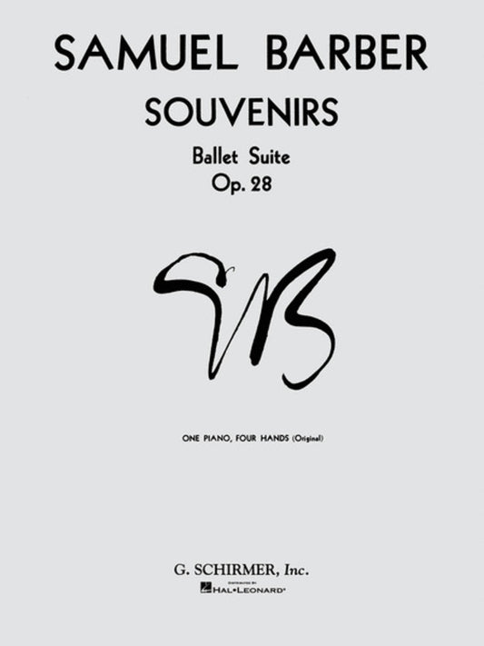 Barber Souvenirs Op 28 Piano Duet