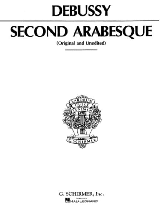 Debussy Arabesque N.2 Piano