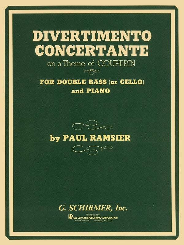 Ramsier Divertimento Double Bass