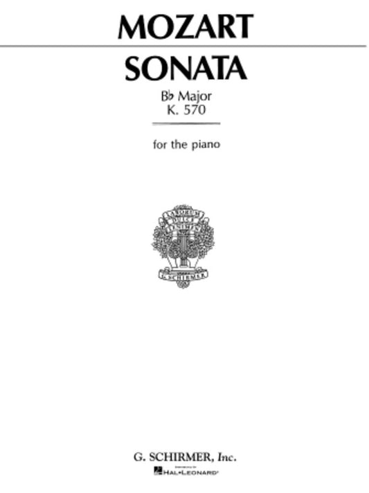 Mozart Sonata K570 Piano