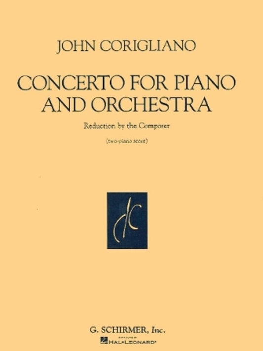 Corigliano Concerto Piano/Orc.2 Pianos