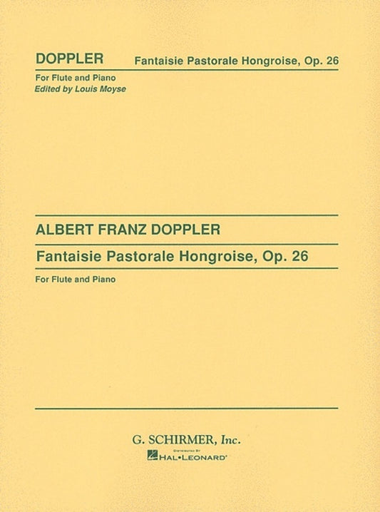 Schirmer - Doppler - Fantaisie Pastorale Hongroise Op 26 Flute/Piano