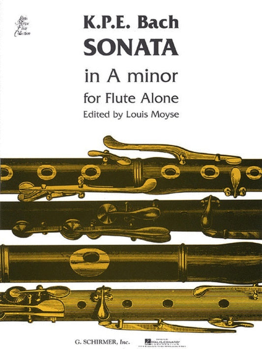 Bach C.P.E. Sonata A Minor Flute Solo