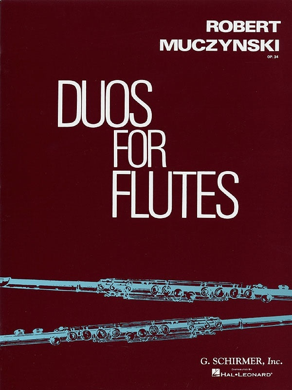 Muczynski Duos Op 34 Flute