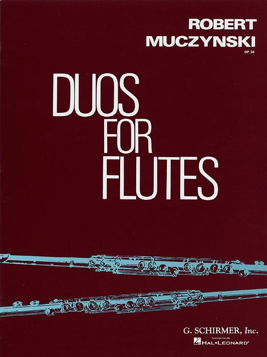 Muczynski Duos Op 34 Flute