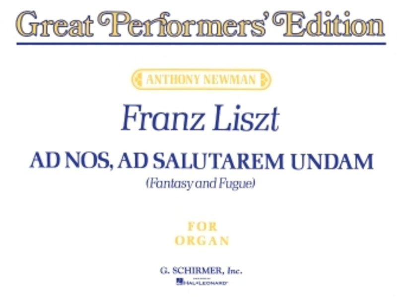 Liszt Ad Nos Ad Salutarem Organ — view 2