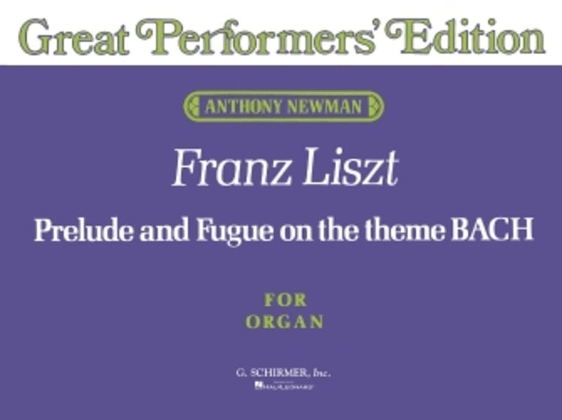 Liszt Prelude and Fugue Bach Organ