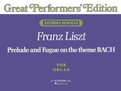 Liszt Prelude and Fugue Bach Organ