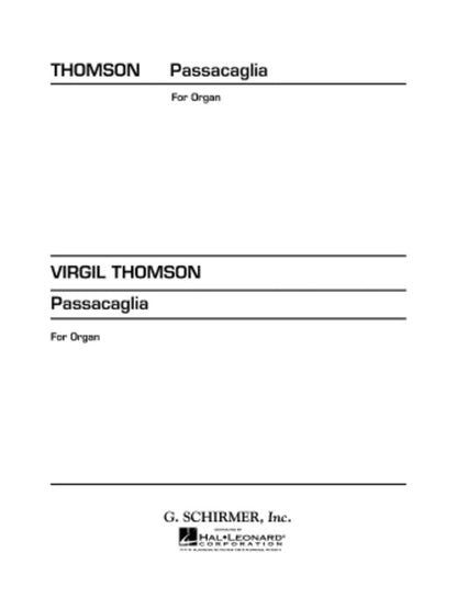 Thompson Passacaglia Organ — view 2
