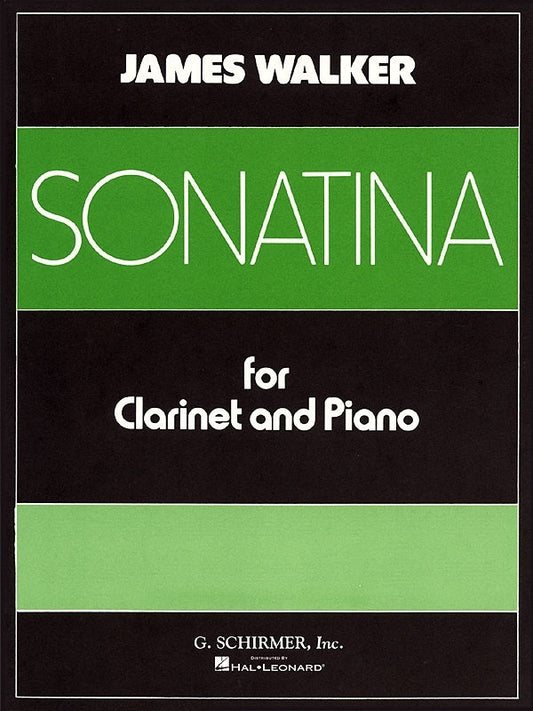 James Walker Sonatina For Clarinet