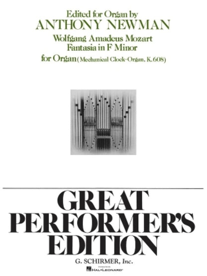Mozart Fantasia F Minor K608 Organ — view 2