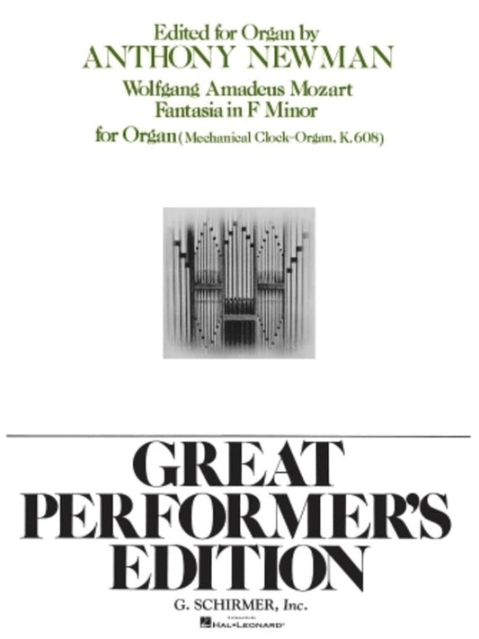 Mozart Fantasia F Minor K608 Organ