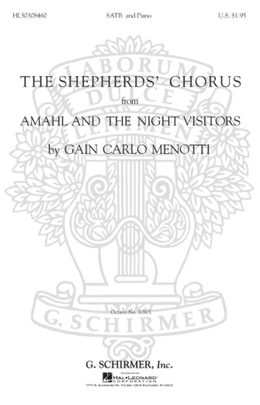 Schirmer - The Shepherds Chorus SATB