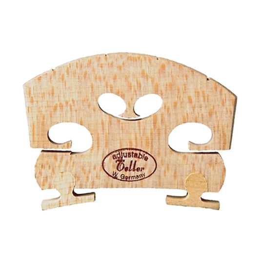 Teller Germany Fitted Violin Bridge with Adjustable Feet 4/4