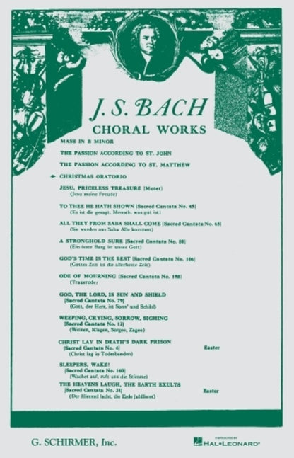 Bach Christmas Oratorio SATB — view 2