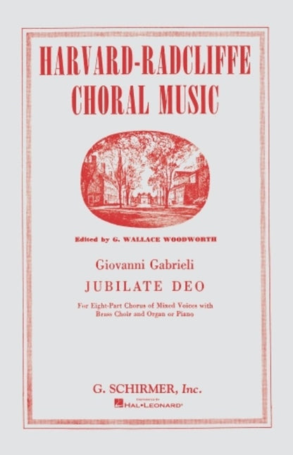Schirmer - Gabrieli - Jubilate Deo SSAATTBB Vocal Score — view 2