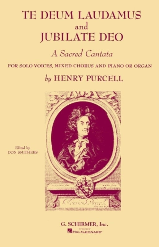 Schirmer - Purcell Te Deum Laudamus/Jubilate Deo SATB Vocal Score